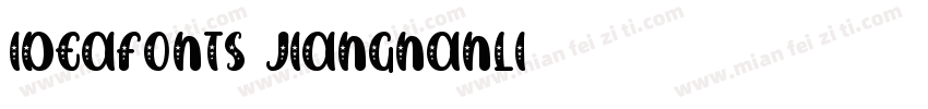 ideafonts jiangnanli字体转换